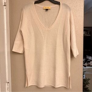 St. John V Neck Sweater